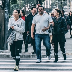 Group of people walking